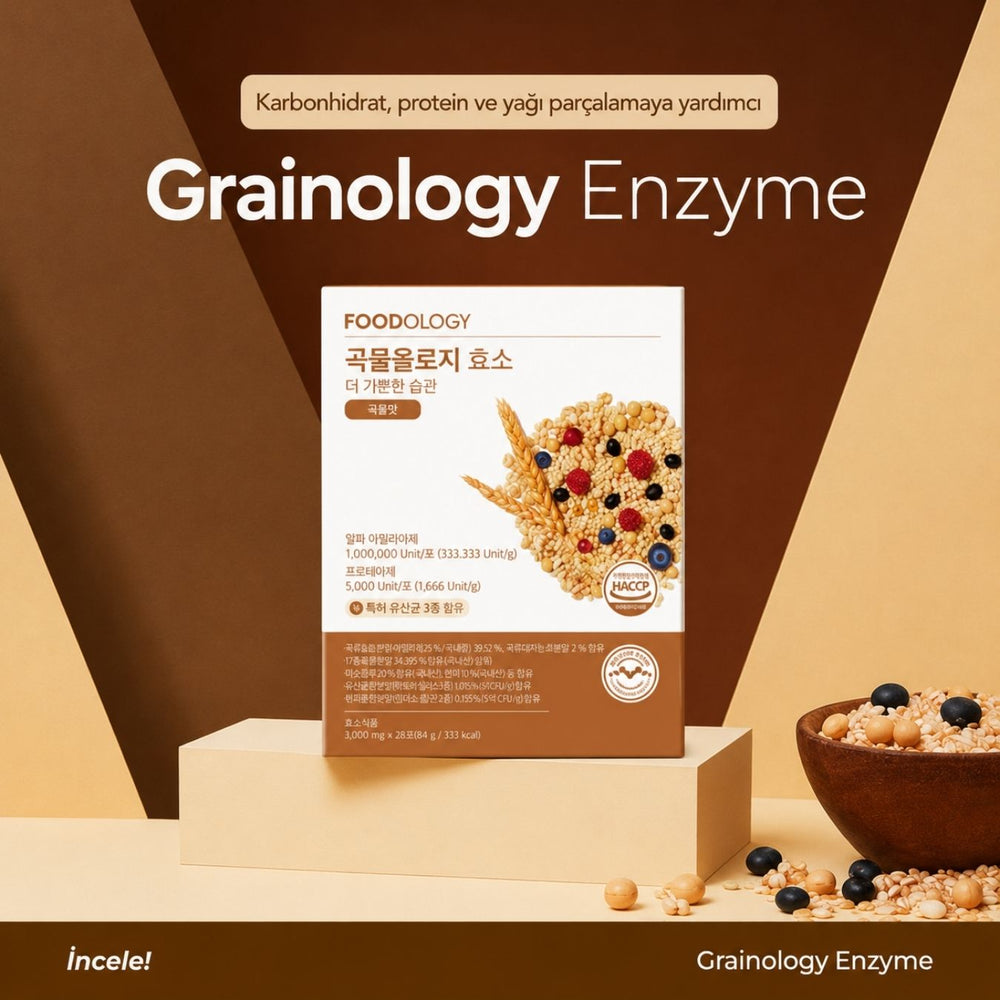 Foodology Grainology Enzyme - 28 Adet