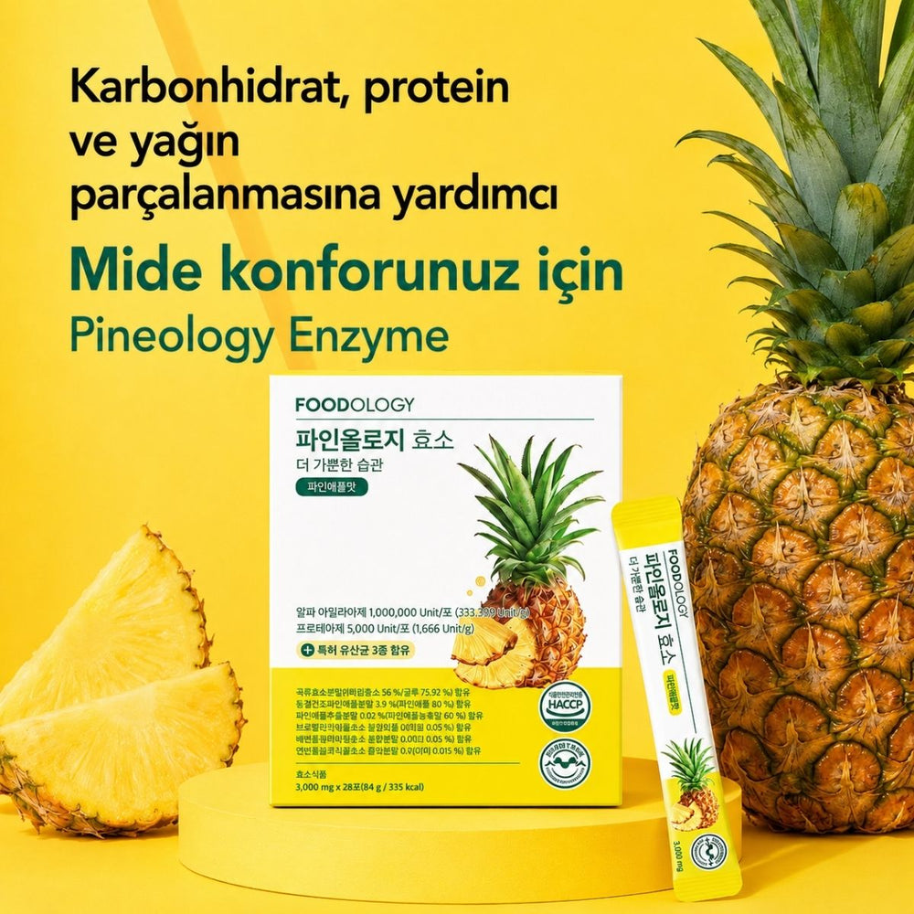 Foodology Pineology Enzyme - 28 Adet