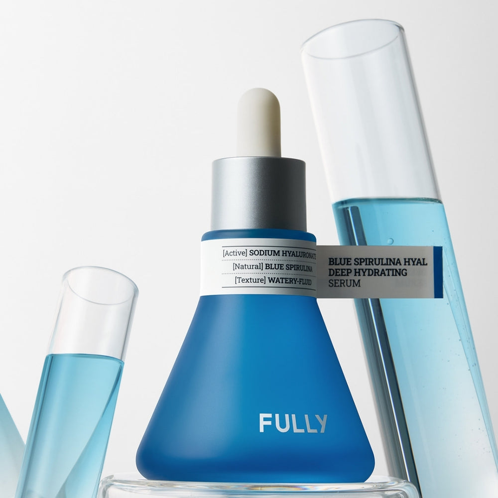 Fully Blue Spirulina Hyaluronic Acid Serum - Nem Serumu 50ml