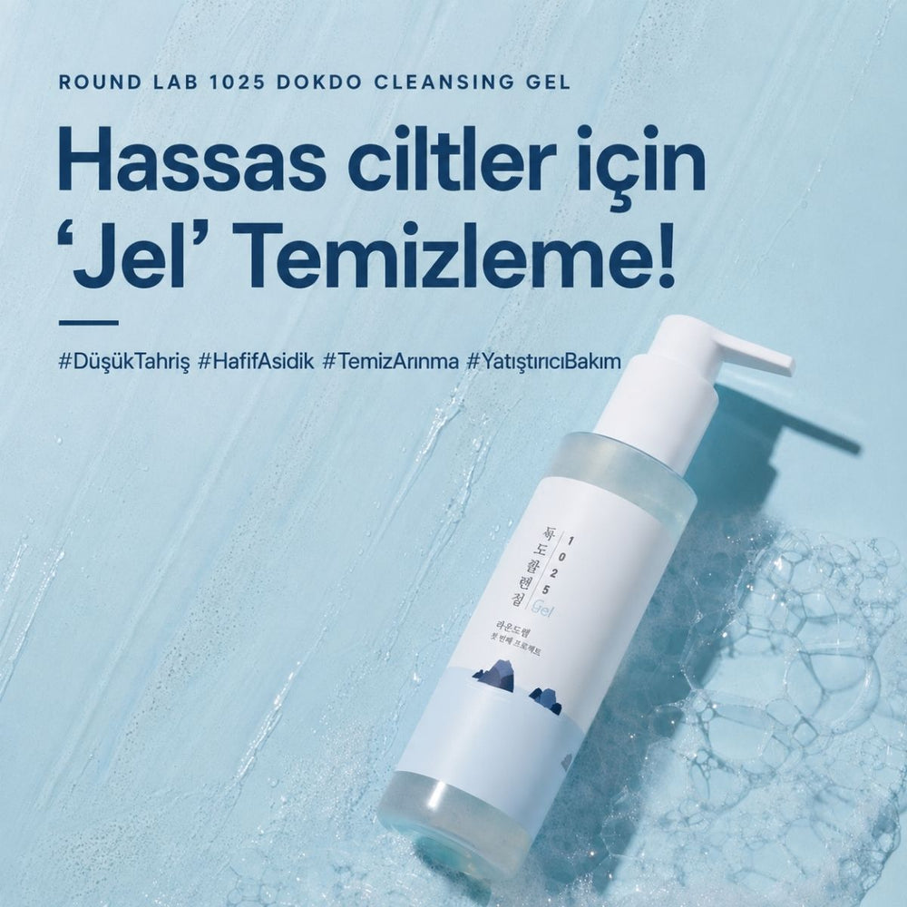 Round Lab 1025 Dokdo Cleansing Gel - Jel Temizleyici 150ml