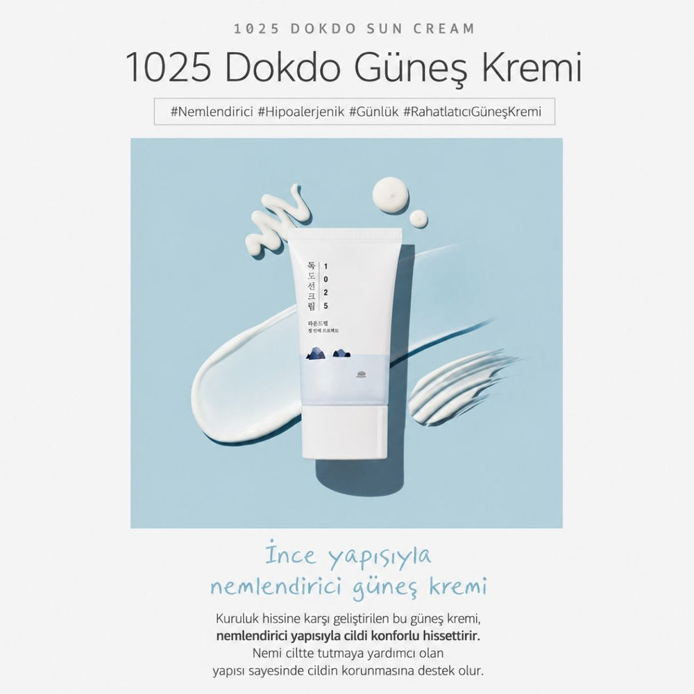 Round Lab 1025 Dokdo Sunscreen - Güneş Kremi 50ml