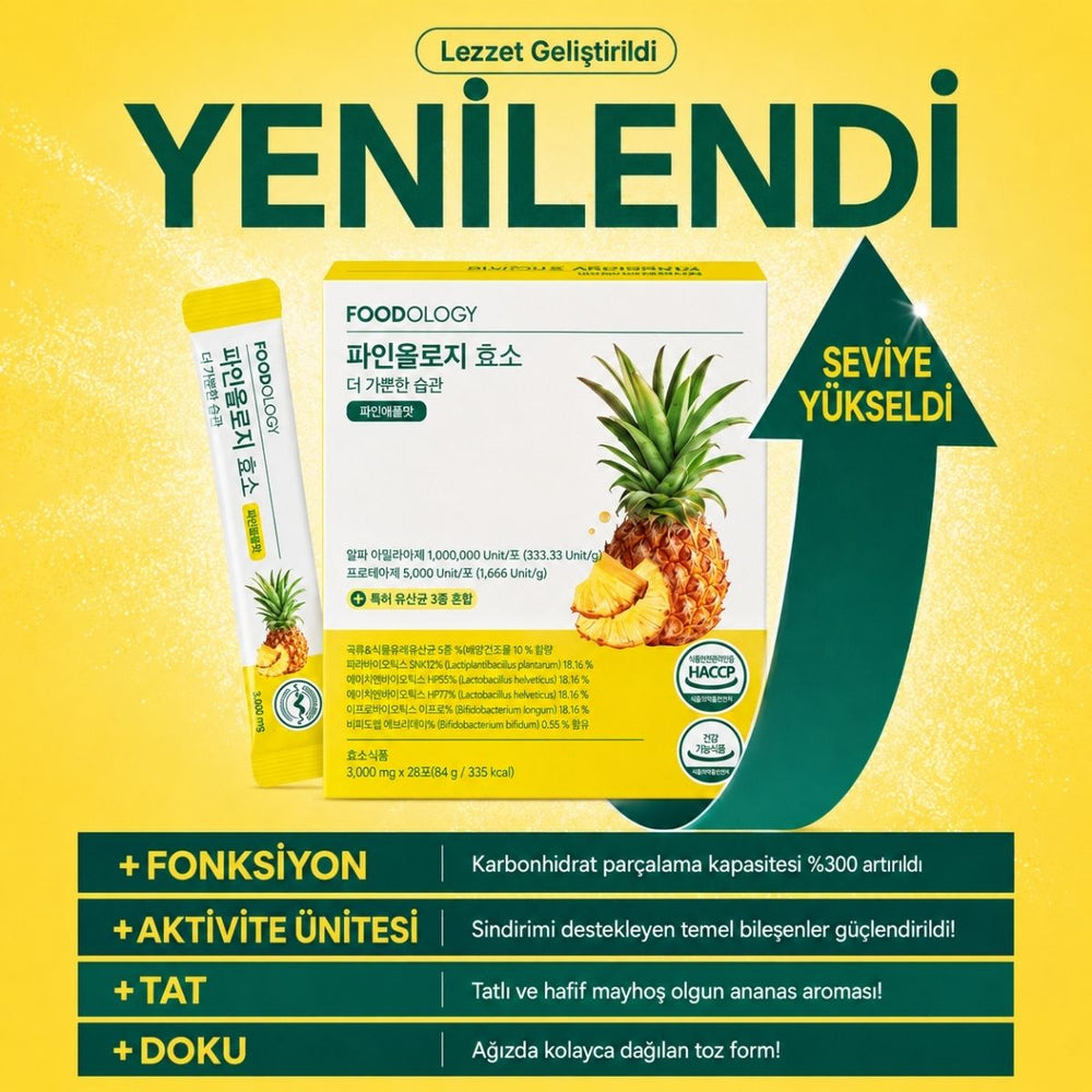 Foodology Pineology Enzyme - 28 Adet
