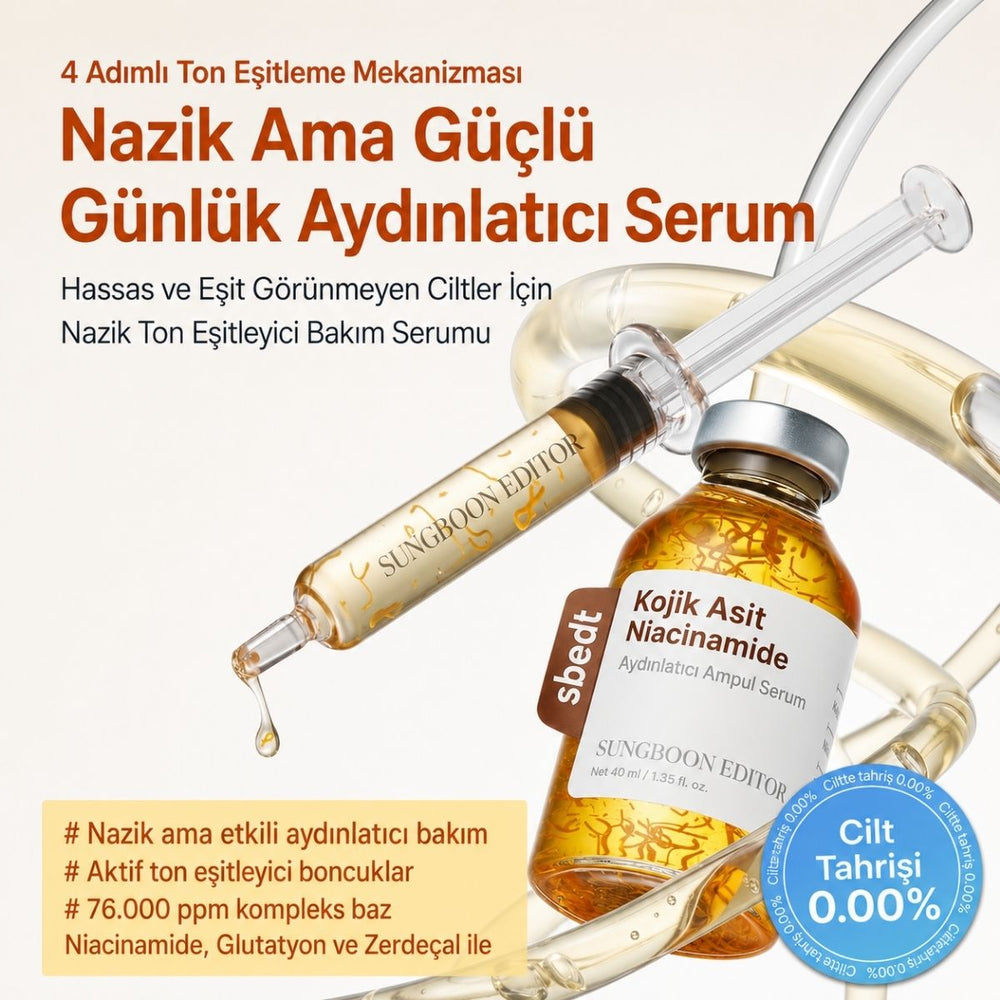 Sungboon Kojic Acid Niacinamide Ampoule - Leke Karşıtı 40ml