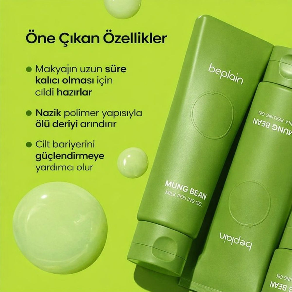 Beplain Mung Bean Milk Peeling Gel - Nazik Peeling 120ml