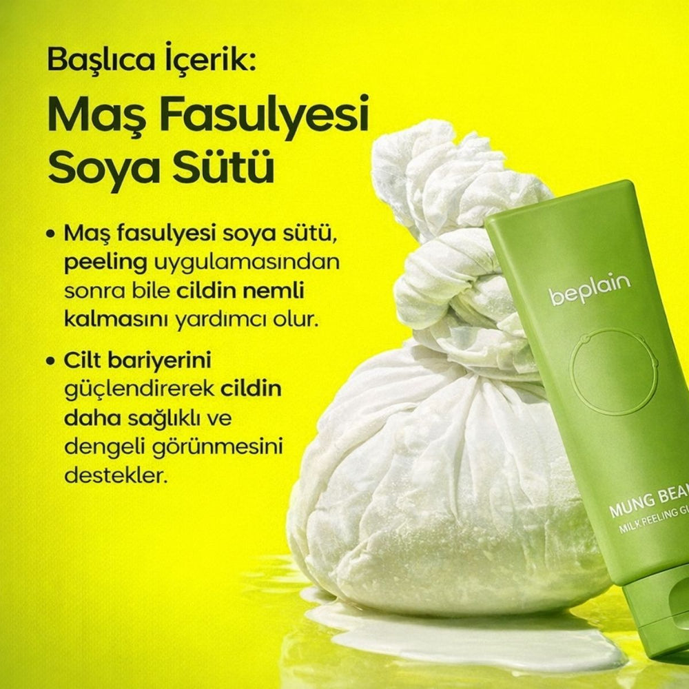 Beplain Mung Bean Milk Peeling Gel - Nazik Peeling 120ml