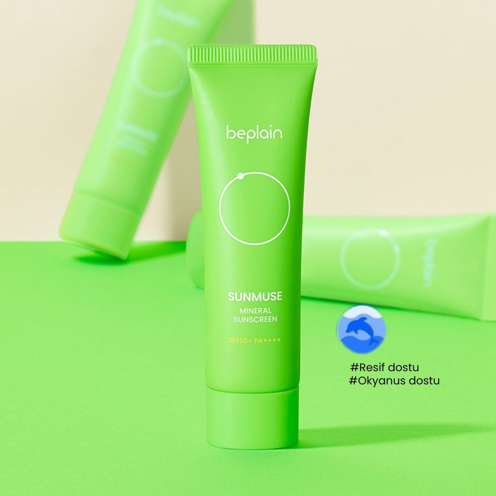 Beplain Sunmuse Mineral Sunscreen SPF50+ PA++++ - Güneş Kremi 50ml