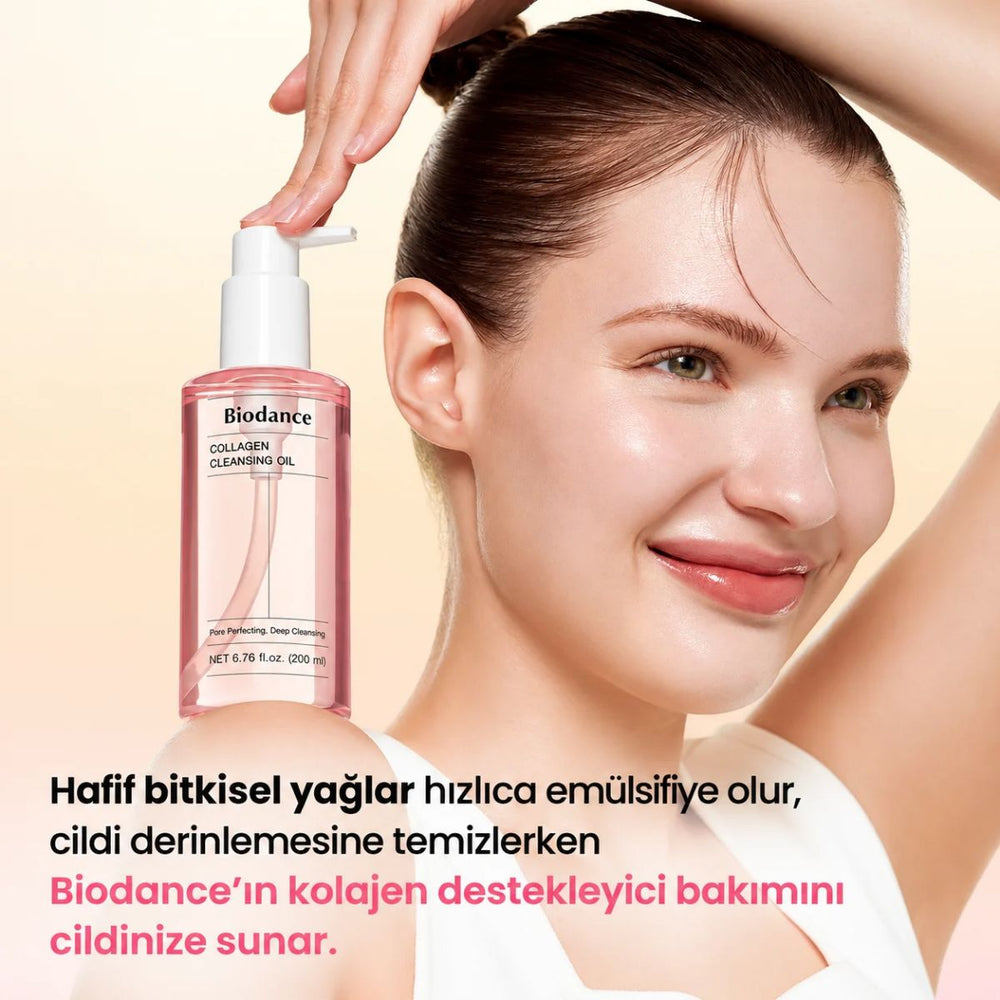 Biodance Collagen Cleansing Oil - Kolajen İçeren Makyaj ve Yüz Temizleme Yağı 200ml