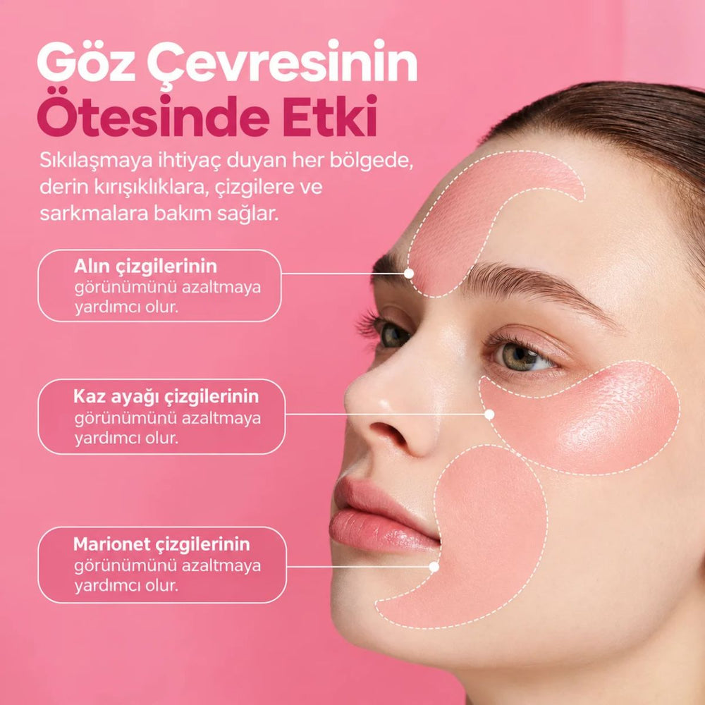 Biodance Collagen Peptide Eye Patches - Kolajen ve Peptit İçeren Nemlendirici Göz Altı Maskesi 30 Çift