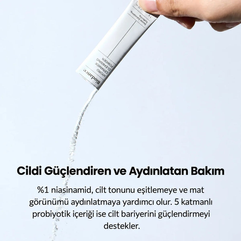 Biodance Hydro Ceramide Cleansing Powder - Seramid İçeren Nemlendirici Toz Yüz Temizleyici 30x1g
