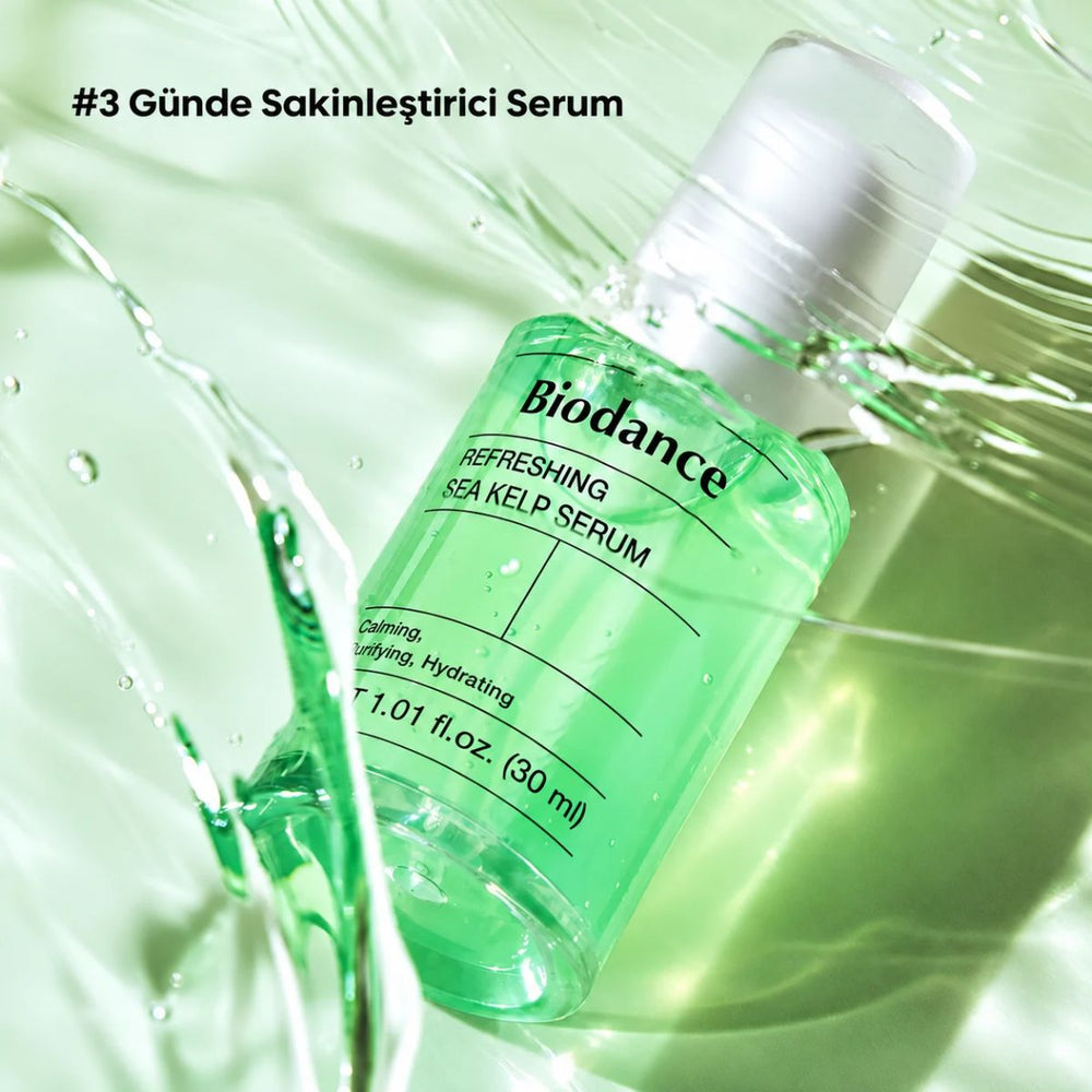 Biodance Refreshing Sea Kelp Serum - Deniz Yosunlu Ferahlatıcı ve Yatıştırıcı Yüz Serumu 30ml