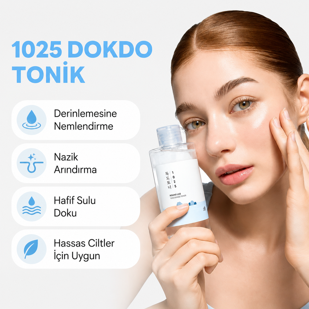 Round Lab 1025 Dokdo Toner - Nemlendirici Tonik 100ml