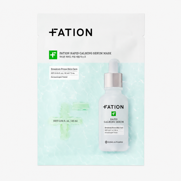 FATION Rapid Calming Serum Mask - Yatıştırıcı Serum Maske 25ml x 5 adet