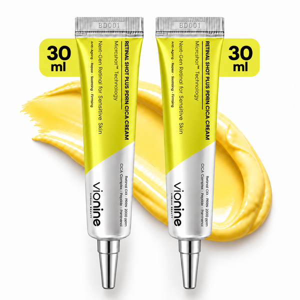 Vionine Retinal Shot Plus PDRN Cica Cream 2’li Set - %0,1 Retinal İçeren PDRN Cica Krem Seti 20 ml x 2