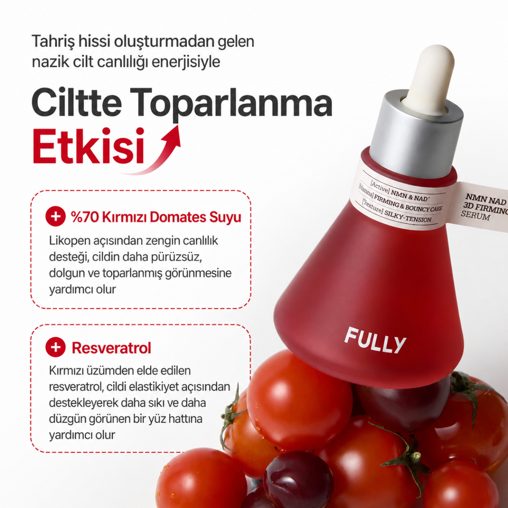 Fully NMN NAD 3D Firming Serum - Sıkılaştırıcı Serum 50ml