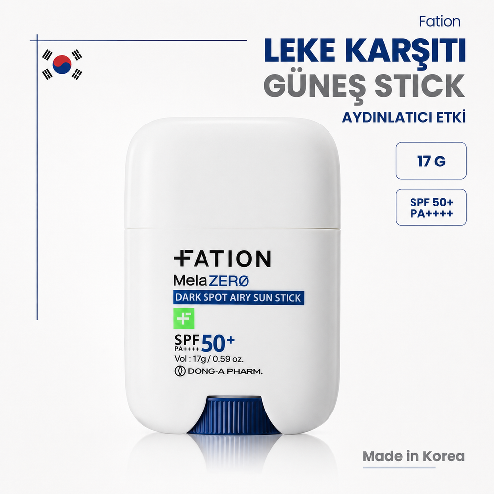 FATION Melazero Dark Spot Airy Sun Stick - Leke Karşıtı Güneş Stick 17g