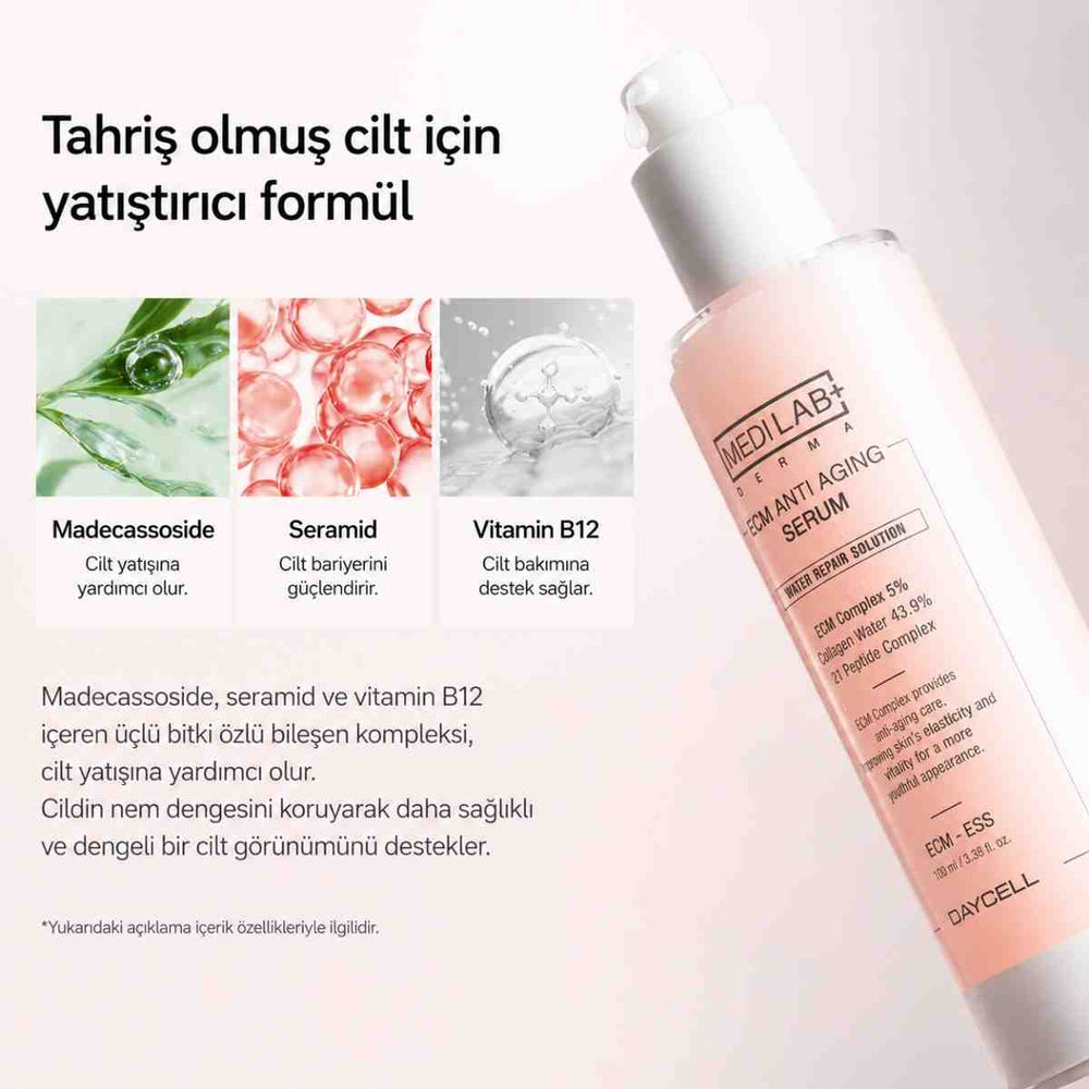 MEDI LAB ECM Yaşlanma Karşıtı Serum 100 ml