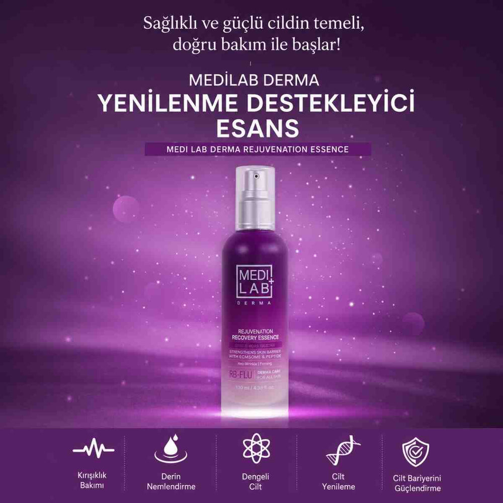 MEDI LAB DERMA Recovery Essence Fluid Onarıcı Yenileyici Esans 130 ml