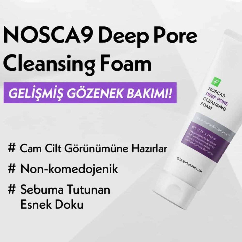 FATION Nosca9 Cleansing Foam - Temizleme Köpüğü 150ml