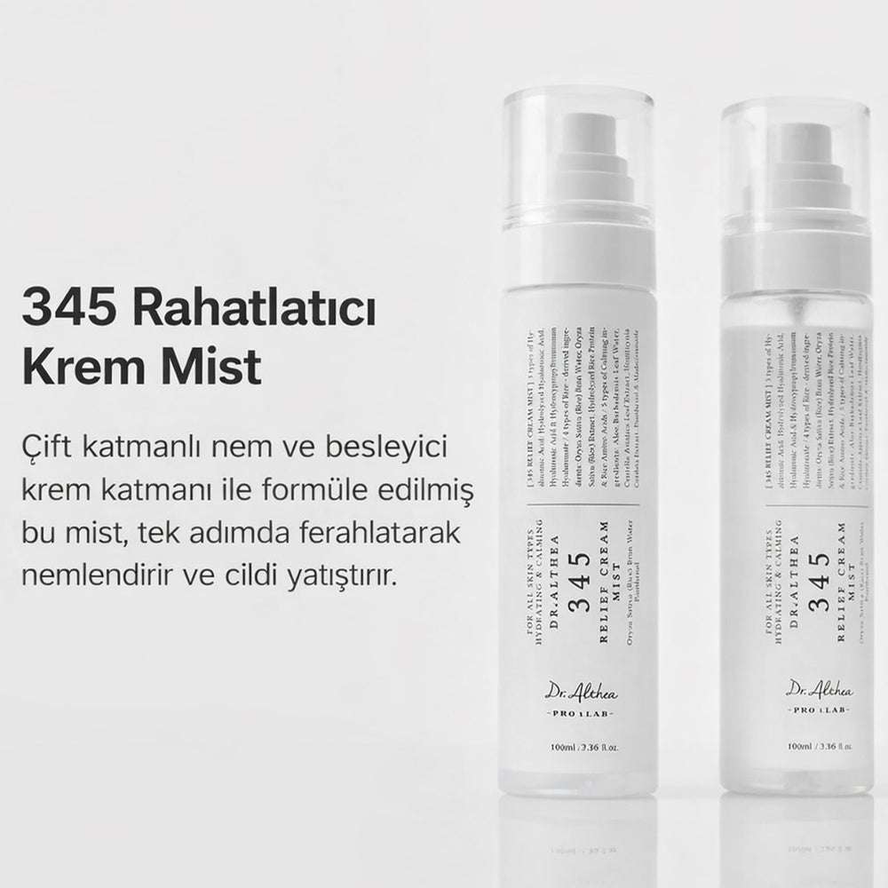Dr. Althea 345 Cream Mist - Nemlendirici Yüz Misti 100ml