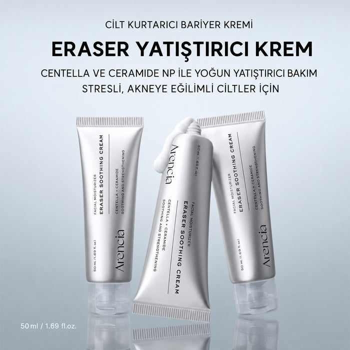 Arencia Eraser Soothing Cream - Yatıştırıcı 50ml