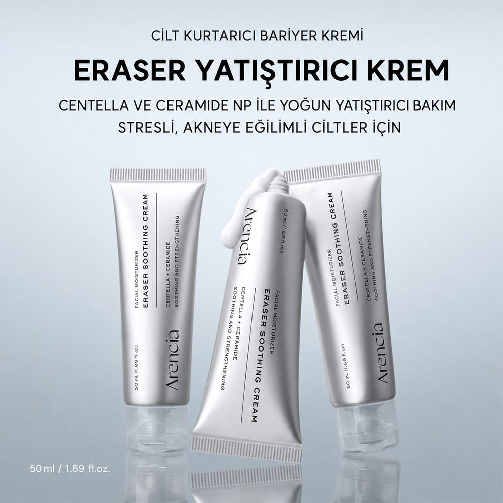 Arencia Eraser Soothing Cream - Yatıştırıcı 50ml