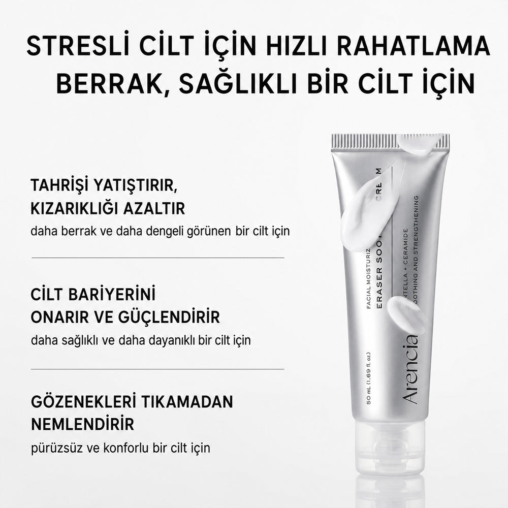 Arencia Eraser Soothing Cream - Yatıştırıcı 50ml