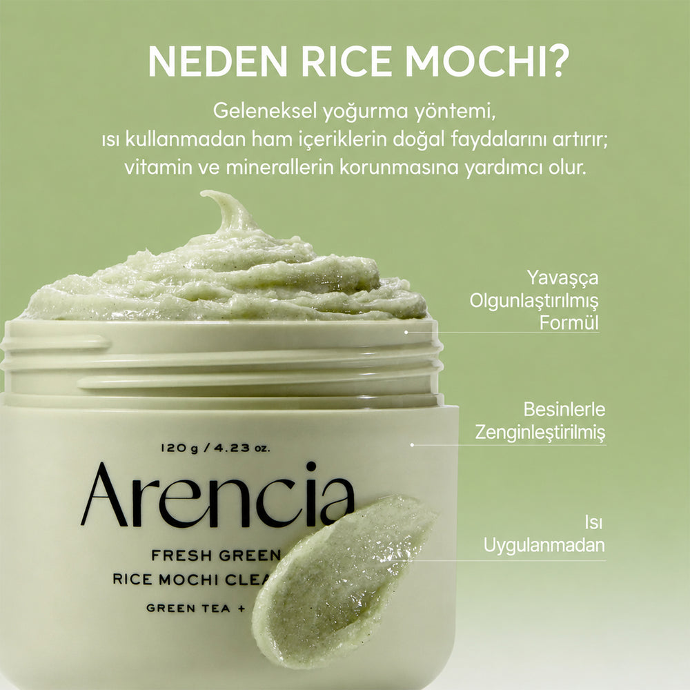 Arencia Green Rice Mochi Cleanser - Temizleyici 120gr