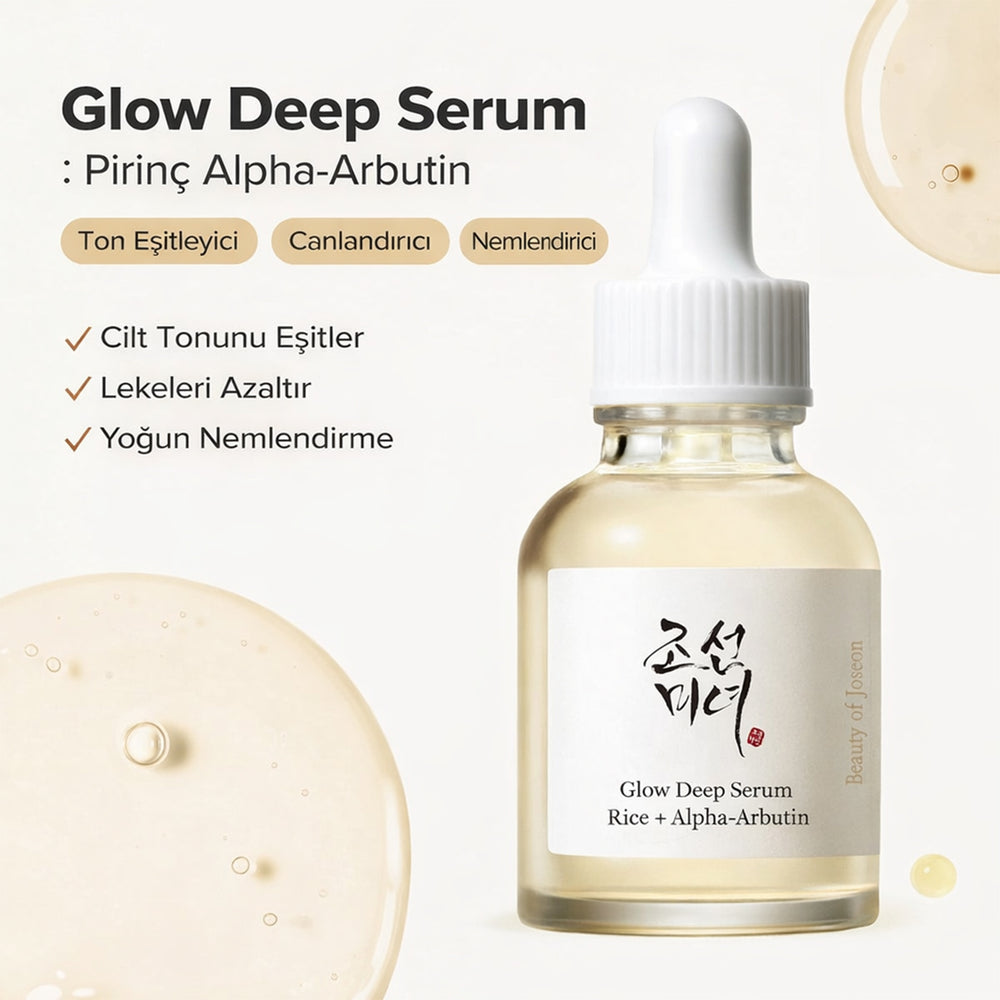 Beauty of Joseon Glow Deep Serum Rice & Alpha Arbutin - Aydınlatıcı Serum 30ml