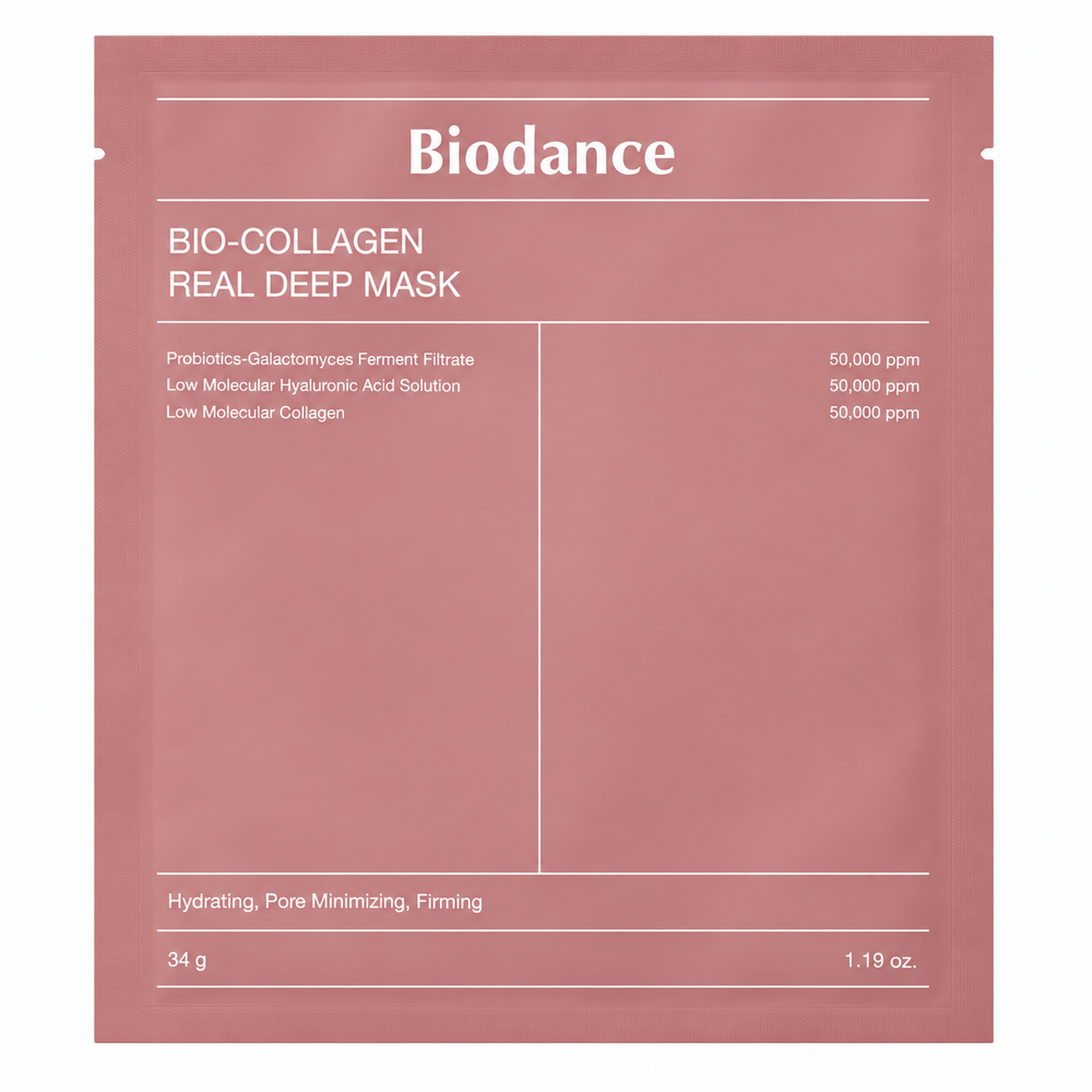 Biodance Bio Collagen Real Deep Mask - Kolajen İçeren Yüz Maskesi 34g (1 Adet)