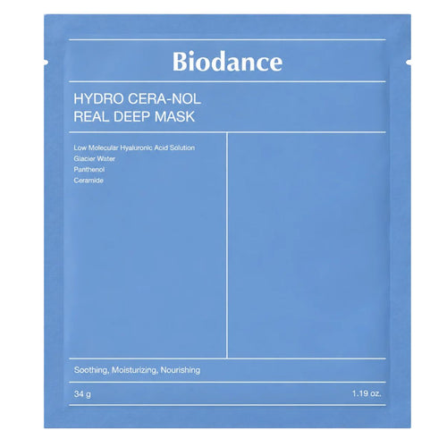 Biodance Hydro Cera-nol Real Deep Mask - Nemlendirici Yüz Maskesi 34g (1 Adet)
