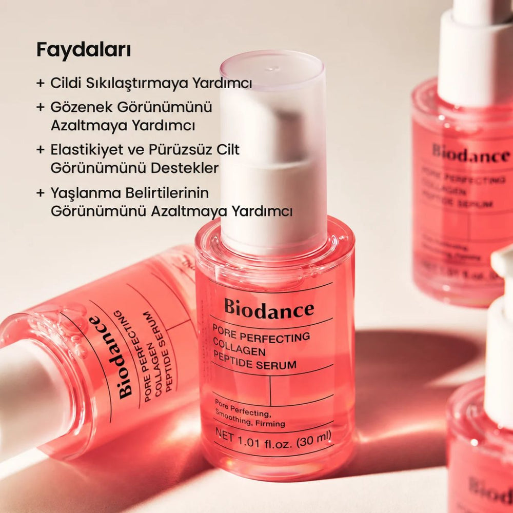 Biodance Pore Perfecting Collagen Peptide Serum - Gözenek Görünümü Karşıtı Kolajen ve Peptit Serumu 30ml