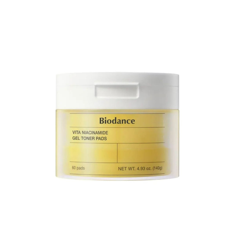 Biodance Vita Niacinamide Gel Toner Pads - Aydınlatıcı ve Ton Eşitleyici Tonik Ped 60 Adet