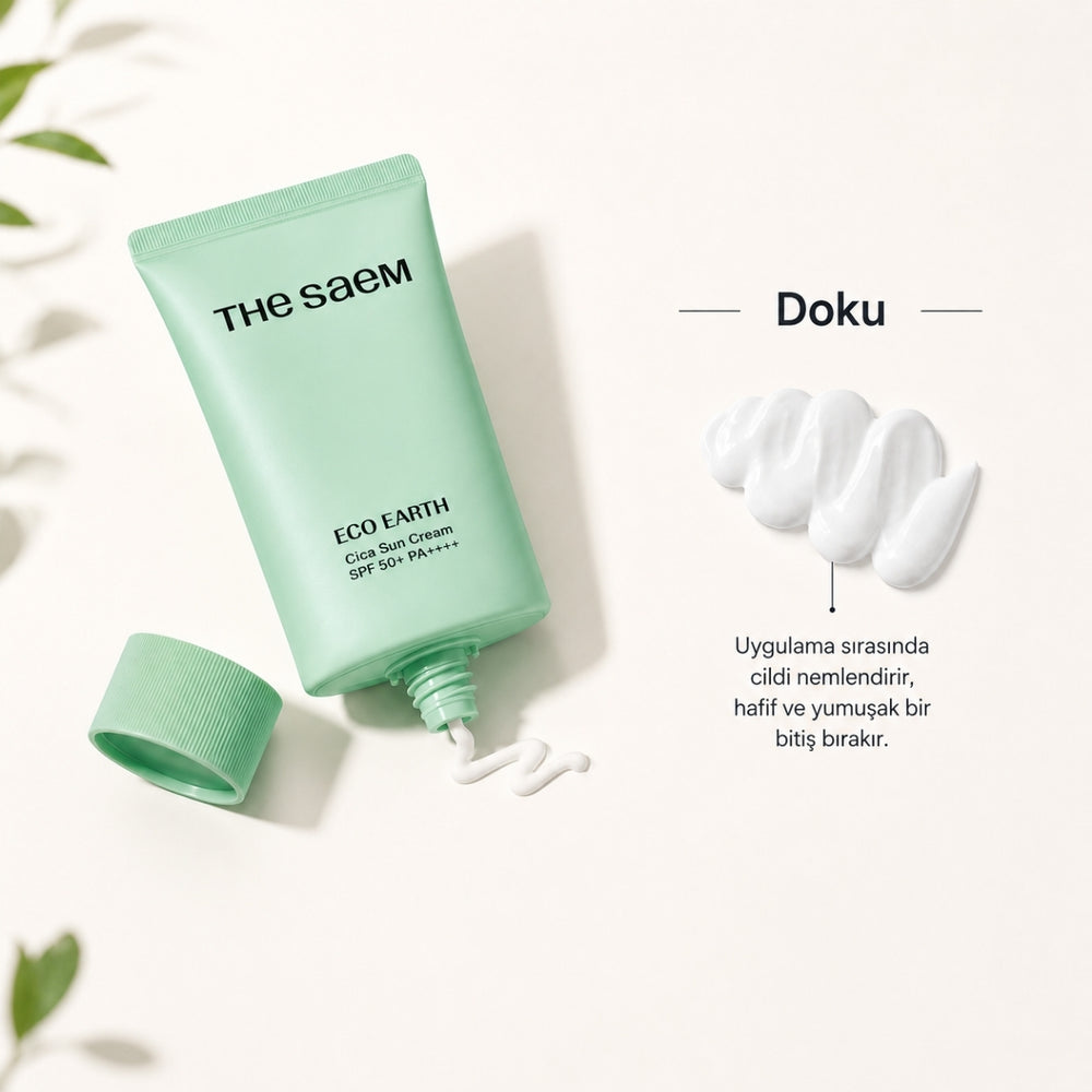 The Saem Cica Sun Cream SPF50+ PA++++ - Güneş Kremi 50gr