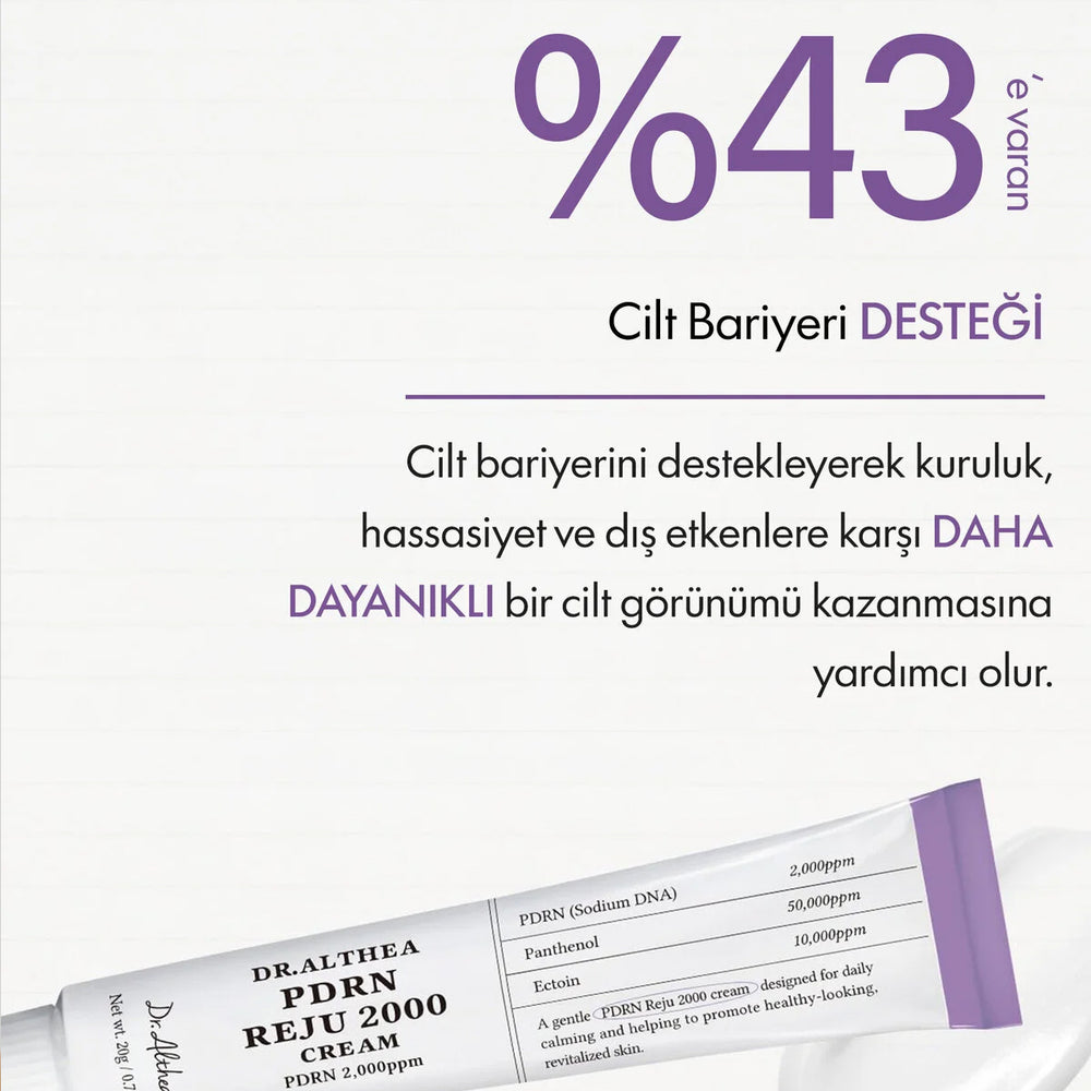 Dr. Althea PDRN Reju 2000 Cream - PDRN Yenileyici Kremi 20g