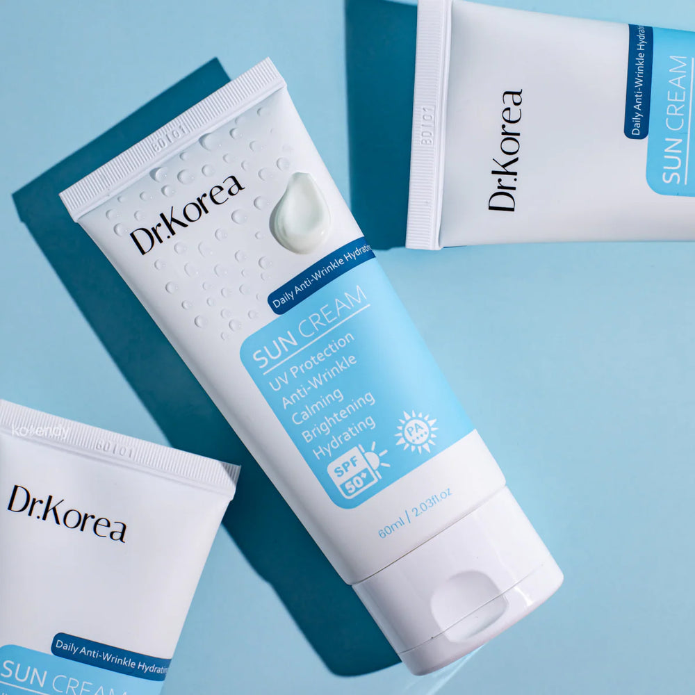 Dr.Korea Daily Anti-Wrinkle Hydrating Sun Cream SPF50+ PA++++ - Güneş Kremi 60ml