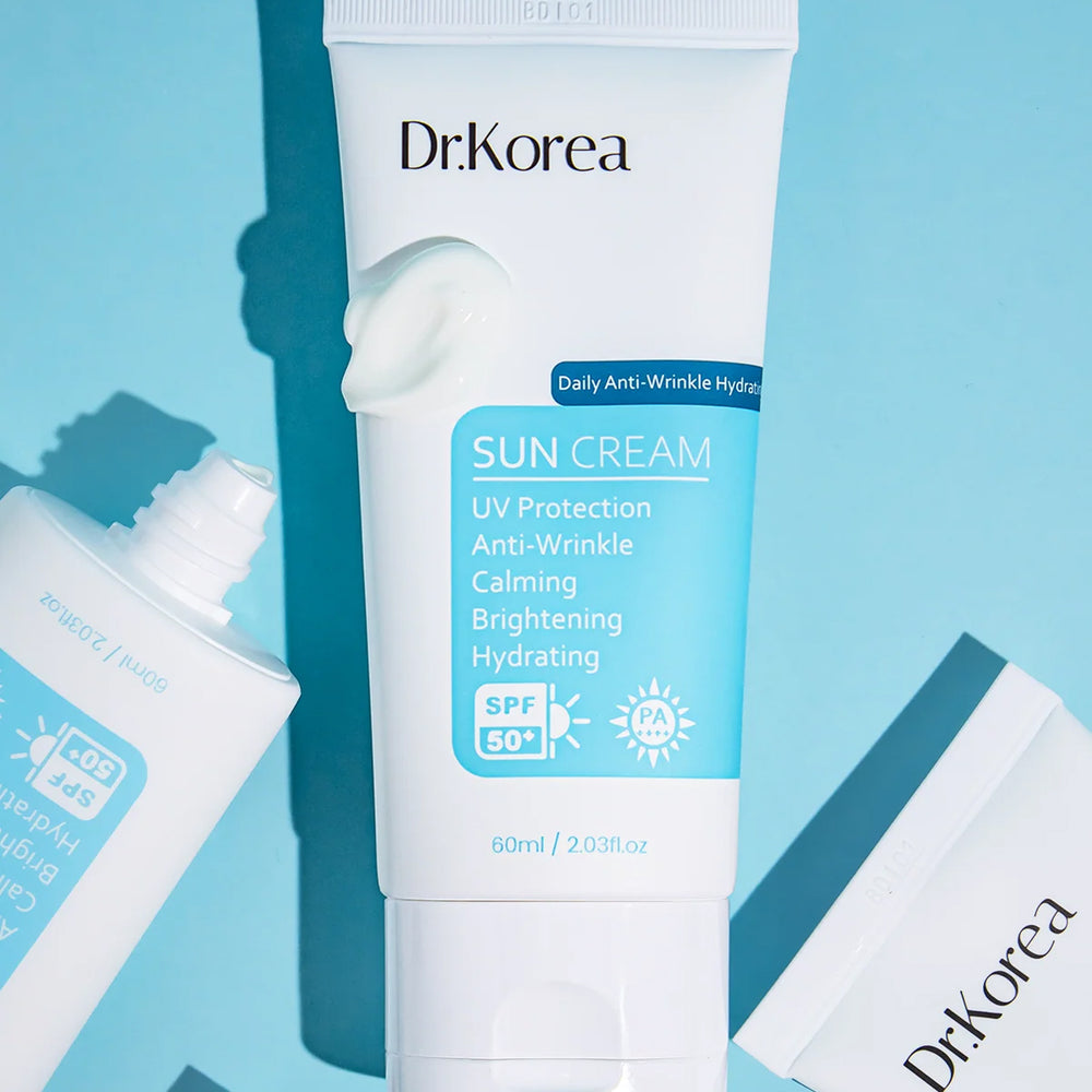 Dr.Korea Daily Anti-Wrinkle Hydrating Sun Cream SPF50+ PA++++ - Güneş Kremi 60ml