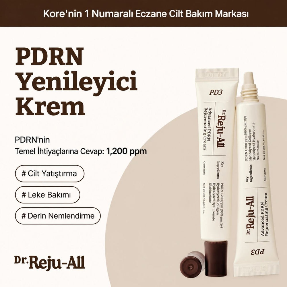 Dr.Reju-All Advanced PDRN Rejuvenating Cream - PDRN İçeren Yenileyici ve Onarıcı Yüz Kremi 20ml