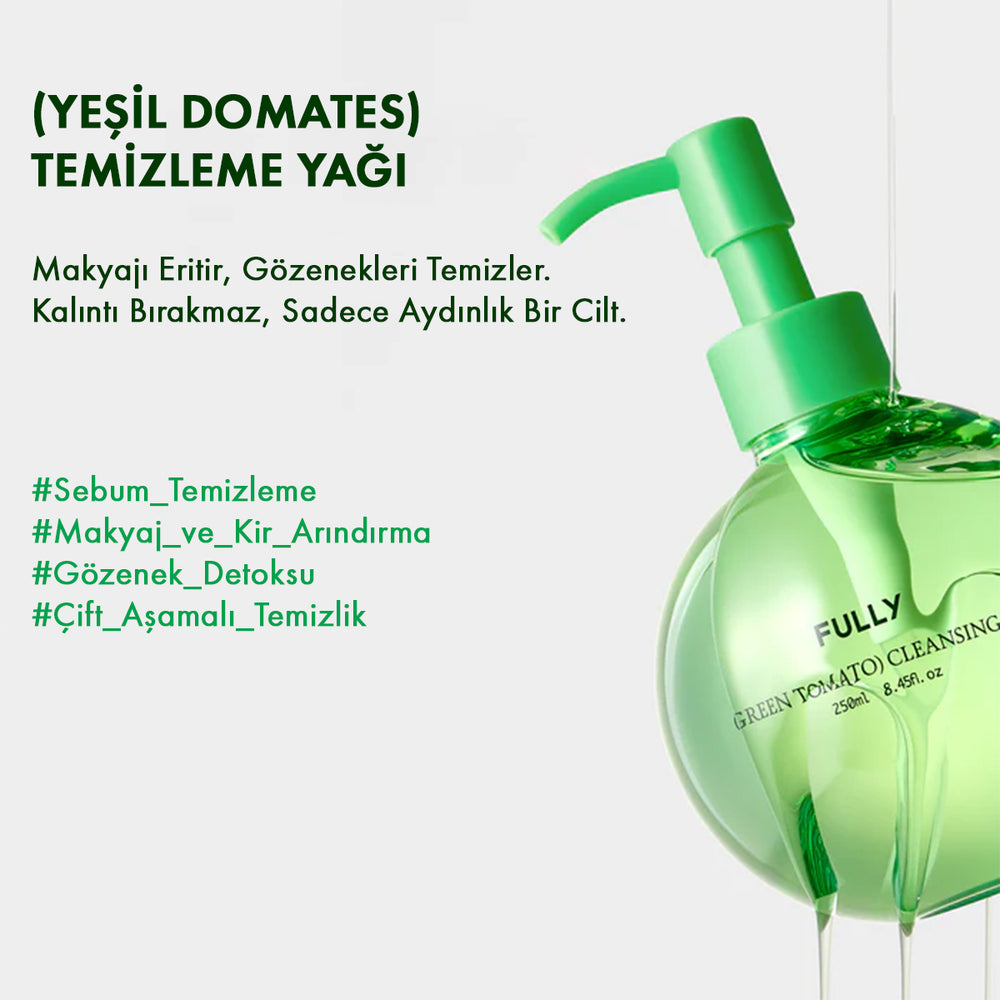 Fully Green Tomato Cleansing Oil - Temizleme Yağı 250ml