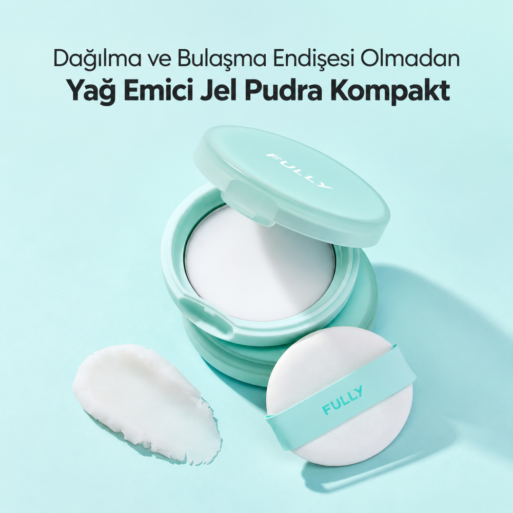 FULLY No-Sebum Jelly Powder - Sebum Kontrol Pudrası 23 g