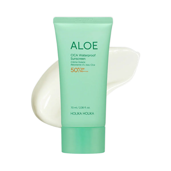 Holika Holika Aloe Cica Waterproof Sun Cream SPF50+ PA++++ - Güneş Kremi 70ml
