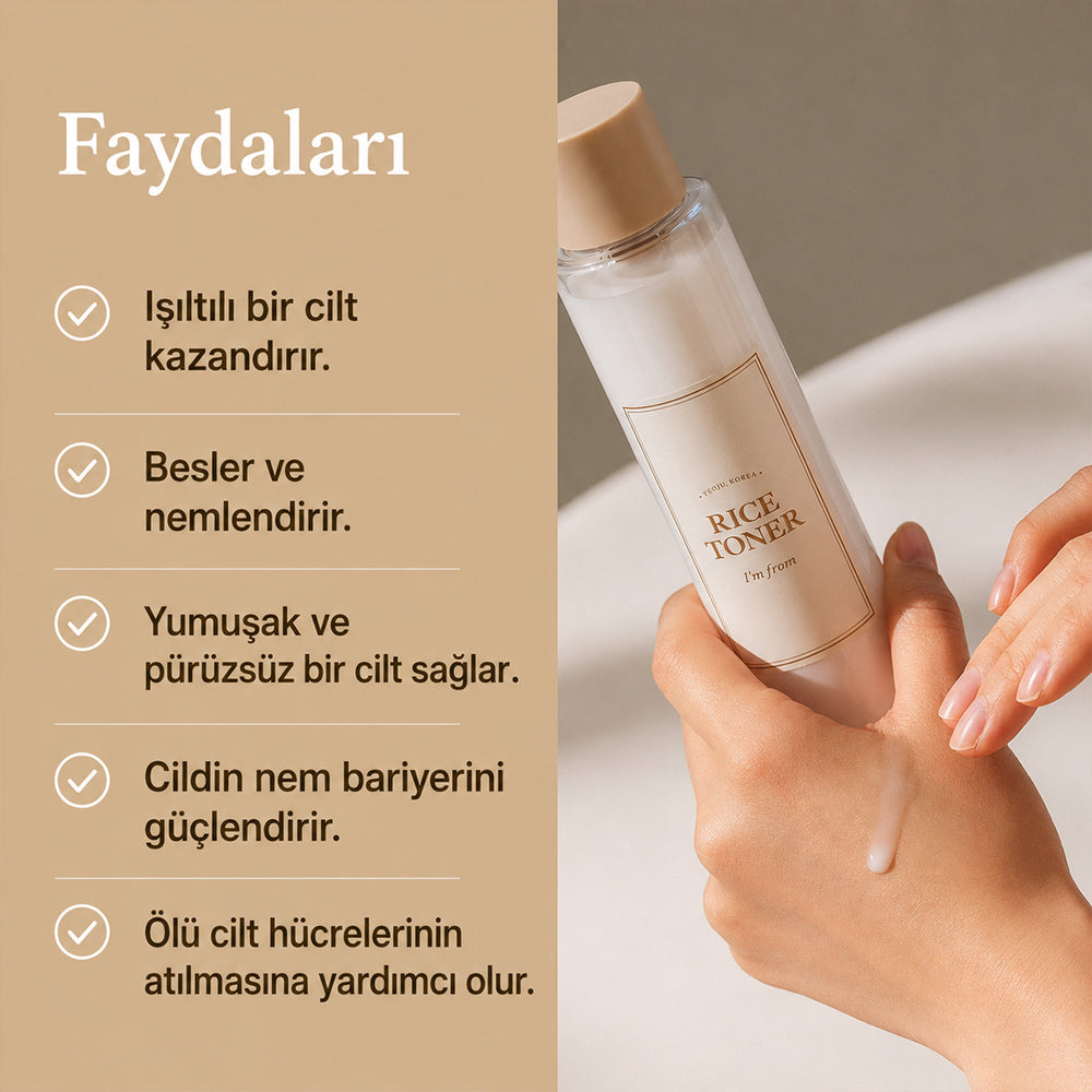 I’m From Rice Toner - Pirinç Özlü Aydınlatıcı Tonik 150ml
