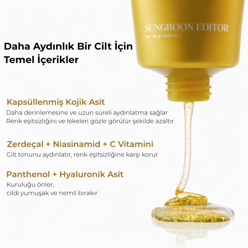 Sungboon Kojic Acid Niacinamide Cleanser - Temizleyici 120gr