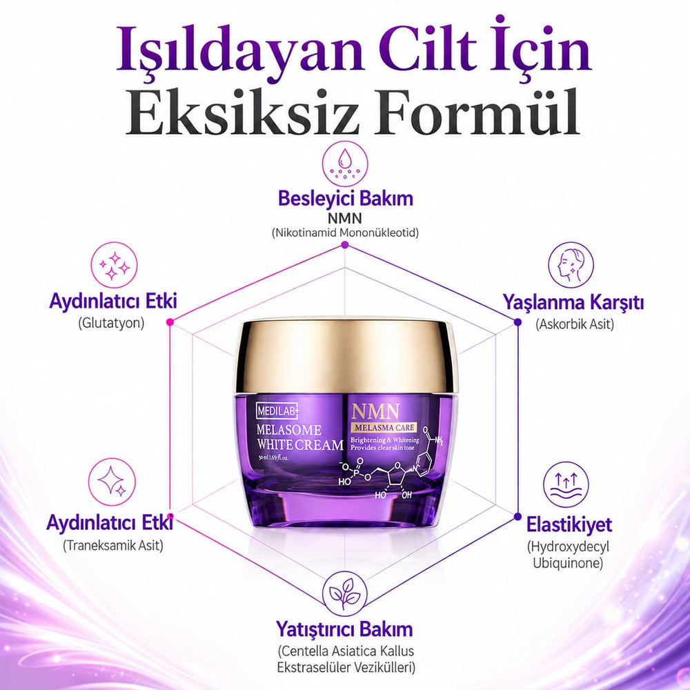 MEDI LAB Melasome Leke Görünümü & Aydınlatıcı Krem 50 ml