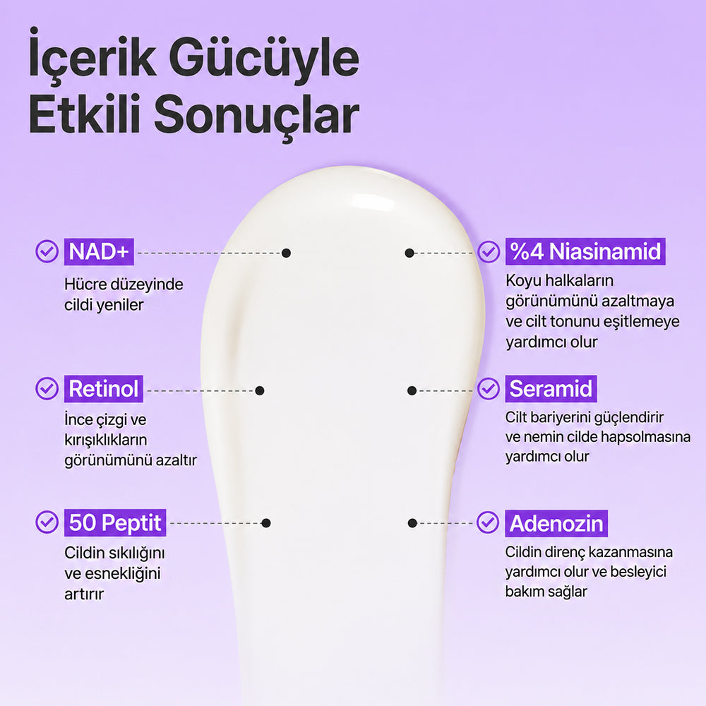 Numbuzin No.9 NAD+ Retinol Eye Cream - Göz Kremi 10ml