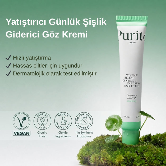 PURITO SEOUL Wonder Releaf Centella Eye Cream - Göz Kremi 30ml