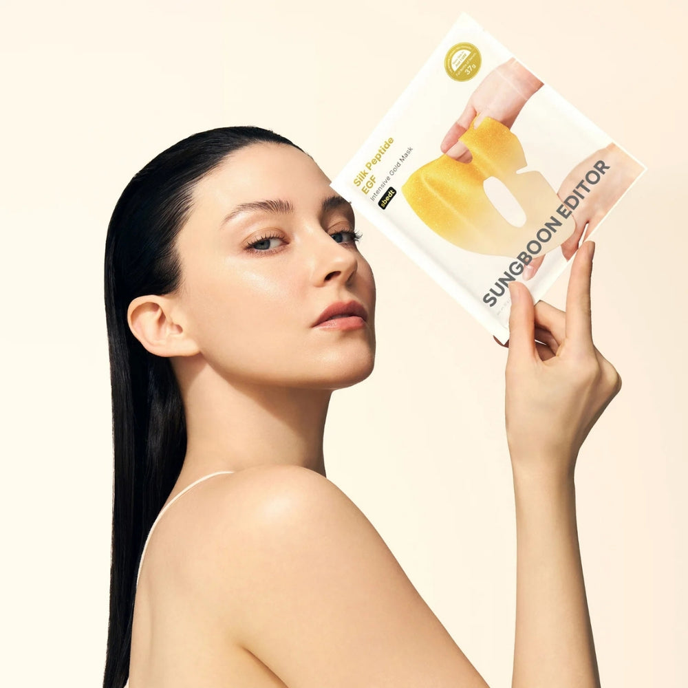 Sungboon Silk Peptide EGF Gold Mask - Sıkılaştırıcı 4 Adet