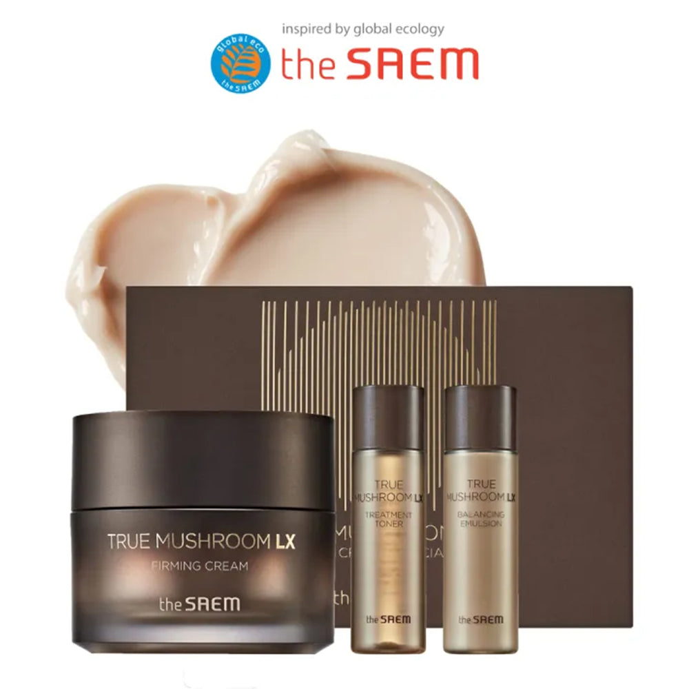 The Saem True Mushroom LX Firming Cream Special Set - Sıkılaştırıcı Set