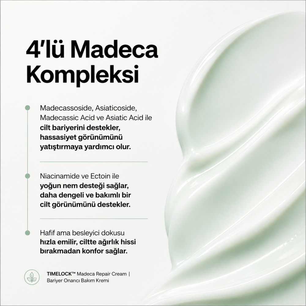 Vionine TIMELOCK™ Madeca Repair Cream - Madeca İçeren Onarıcı Bakım Kremi