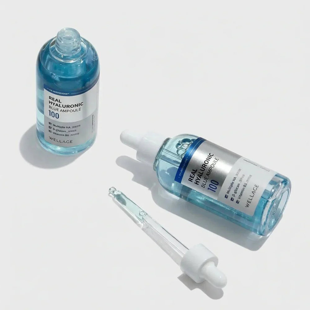 Wellage Real Hyaluronic Blue Ampoule - Nemlendirici Ampul 60ml