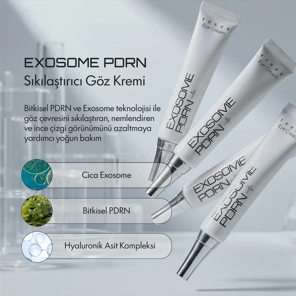 IZEZE Exosome PDRN Eye Cream - Yaşlanma Karşıtı Sıkılaştırıcı Göz Kremi 30ml